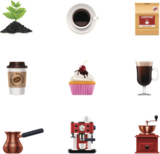 咖啡图标设置图片下载