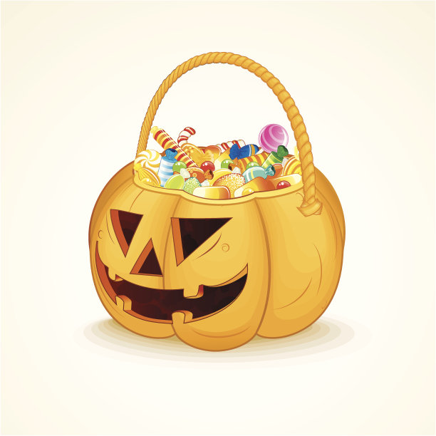 恶作剧或款待万圣节的杰克O灯笼图片下载