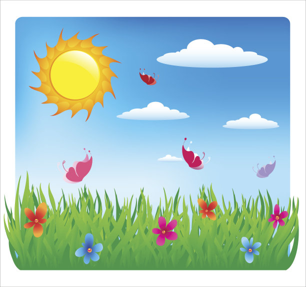 美好的一天素材图片