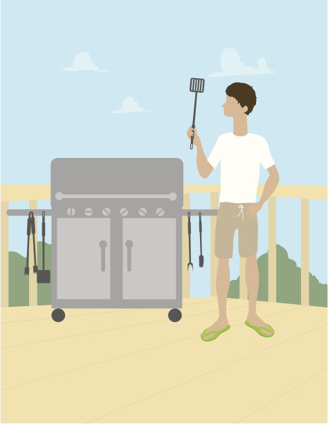 人烧烤图片下载