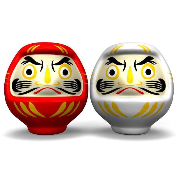 红白达摩娃娃图片下载