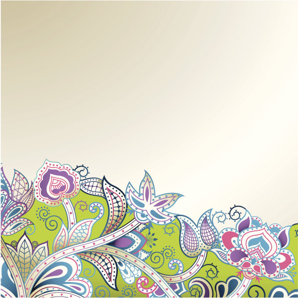 抽象的花卉图片下载