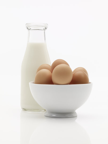 牛奶和鸡蛋图片下载