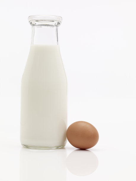 牛奶和鸡蛋图片下载
