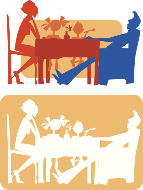 田园生活的家庭图片下载