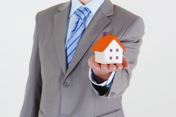 有房子的商人图片下载