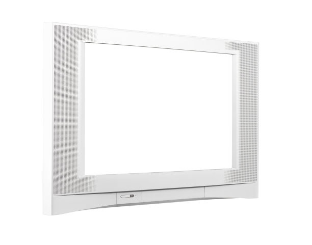 当代银屏电视孤立图片下载