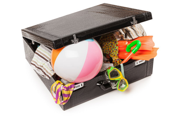 旅行的行李箱子图片下载