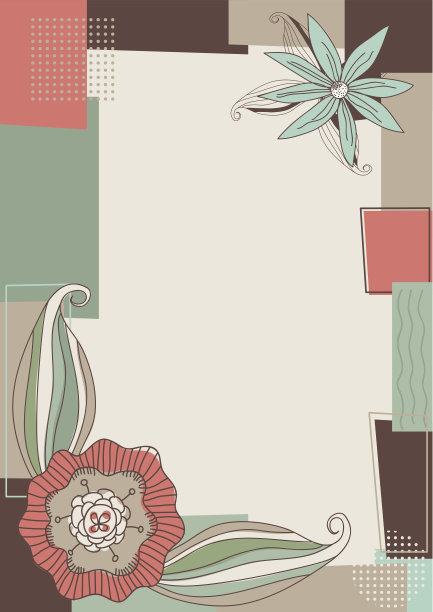 鲜花相框图片下载