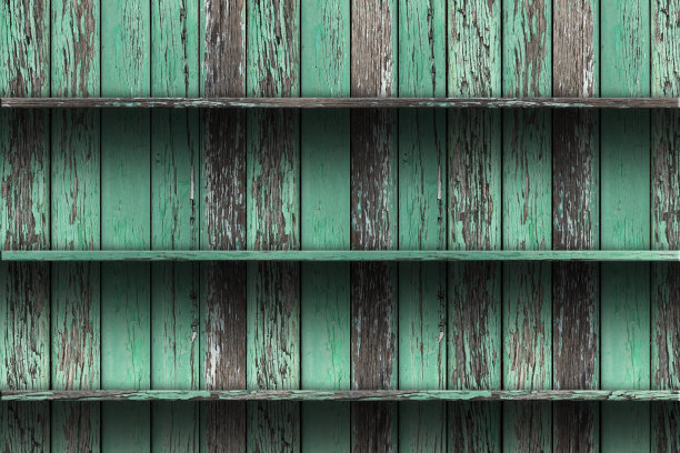 空的木头架子上图片下载