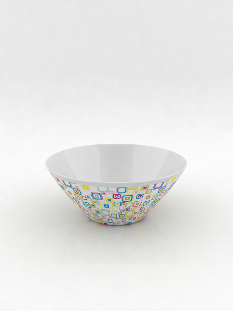 彩色3 d碗图片下载