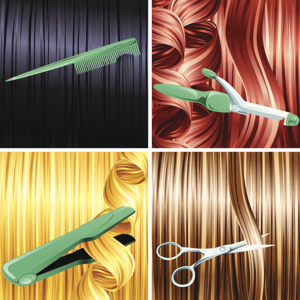 头发护理小组图片下载