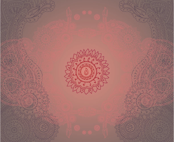 指甲花对称性图片下载