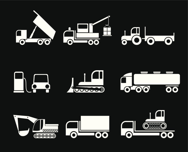 卡车-矢量图标图片下载