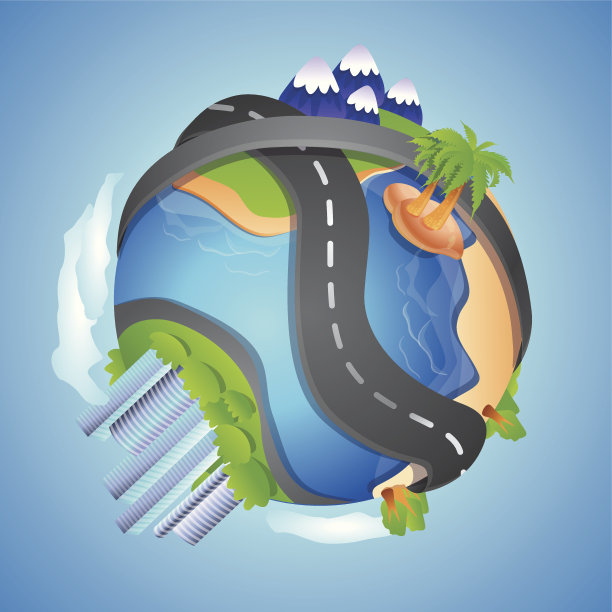 向量旅游概念图片下载