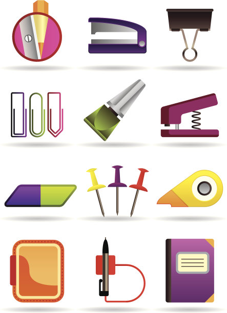 办公室学校和教育书店工具图片下载