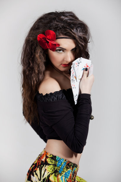 算命的女人图片下载