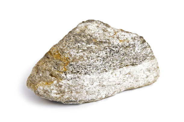花岗岩孤立在白色背景上图片下载