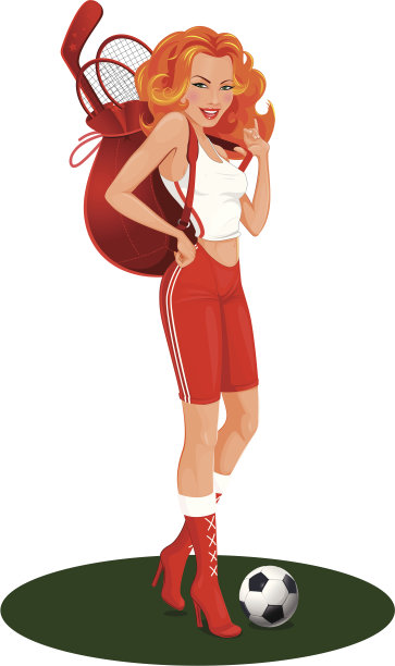 体育女孩教练图片下载