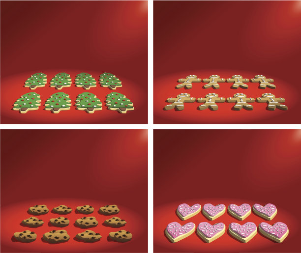 假日饼干图片下载