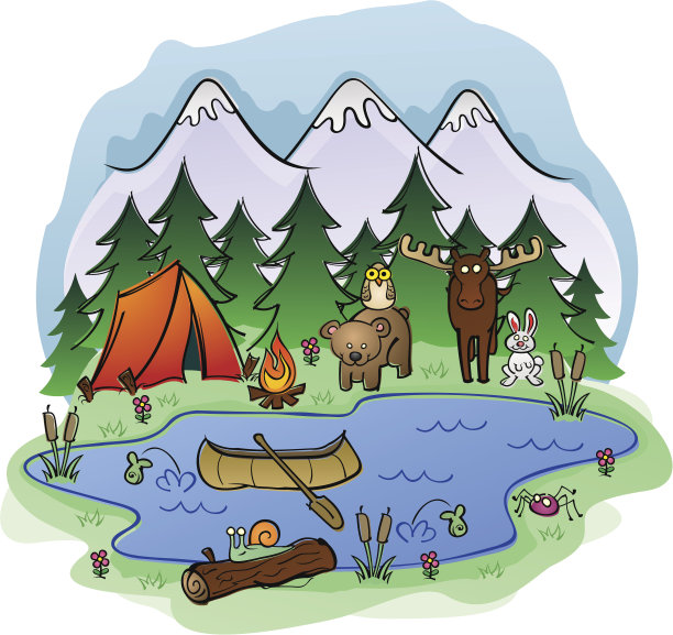 户外营地图片下载