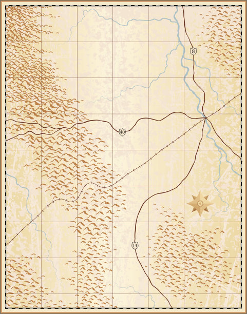 旧地图图片下载