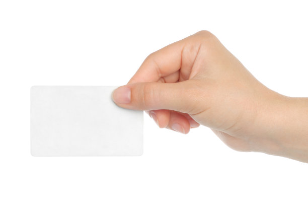 手持名片图片下载