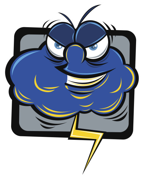 卡通闪电图片下载