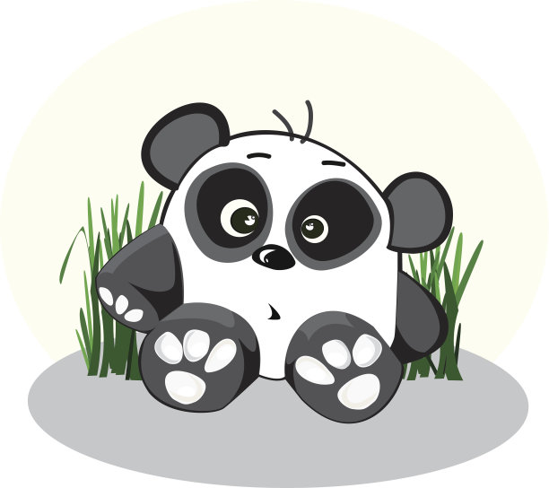 可爱的熊猫图片下载