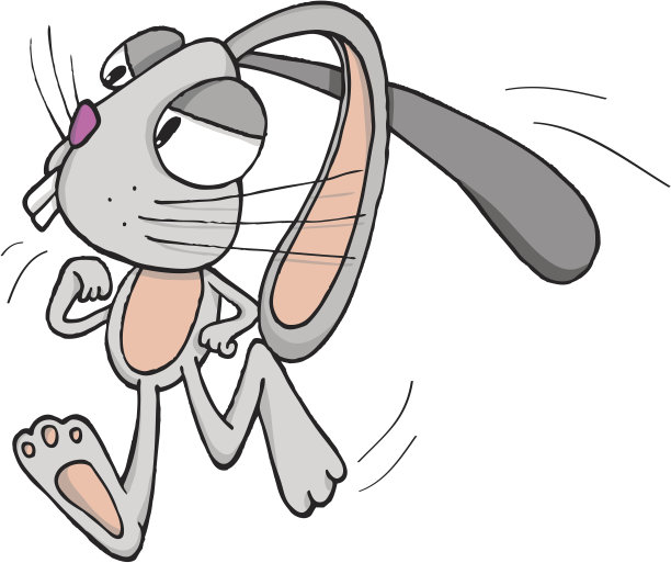 兔子跑图片下载