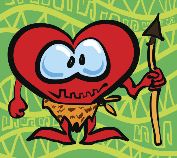 狂野的心与背景图片下载