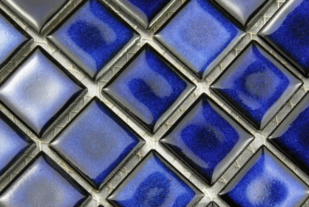 蓝色瓷砖图片下载