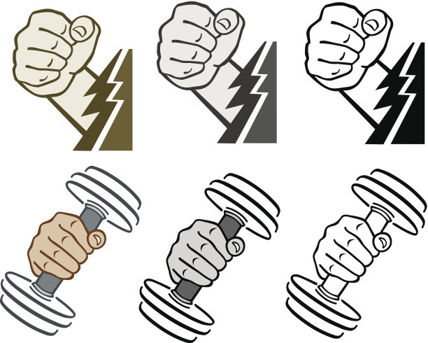 运动设计元素图片下载