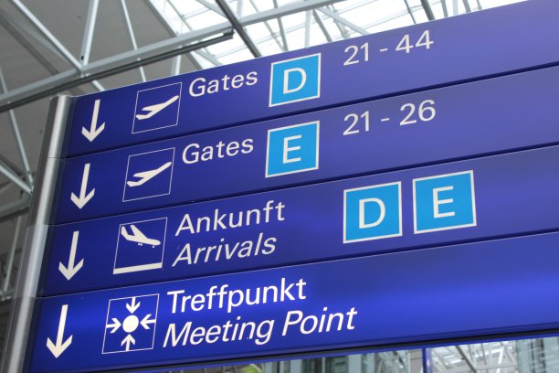 机场的招牌图片下载