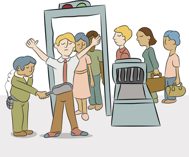 安全检查站行图片下载