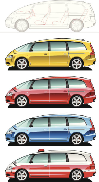 小货车,救护车汽车图片下载