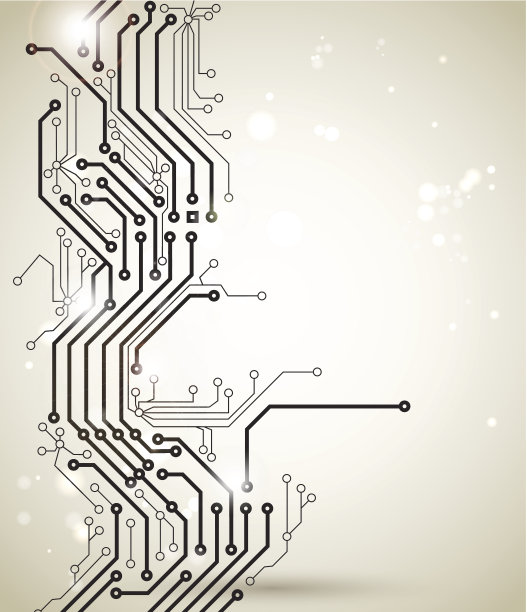 摘要现代数字技术的背景图片下载