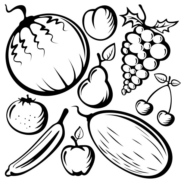 水果组素材图片