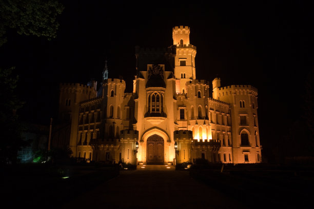 赫卢博卡城堡图片下载