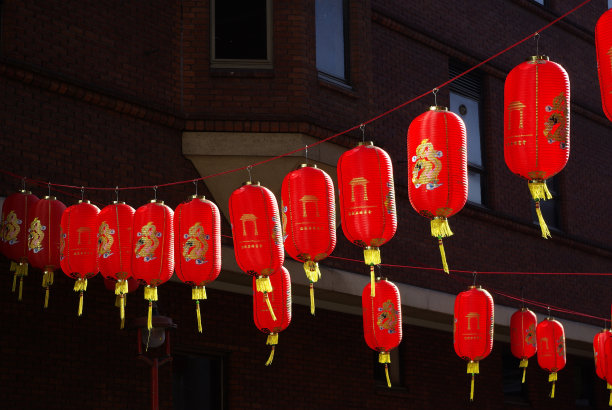 中国的灯笼。图片下载