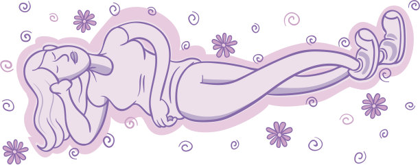 睡觉的女人图片下载