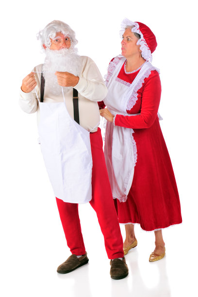 让圣诞老人工作图片下载