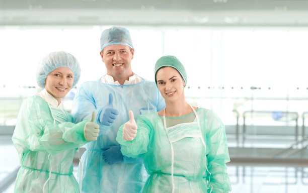 外科医生团队肖像图片下载