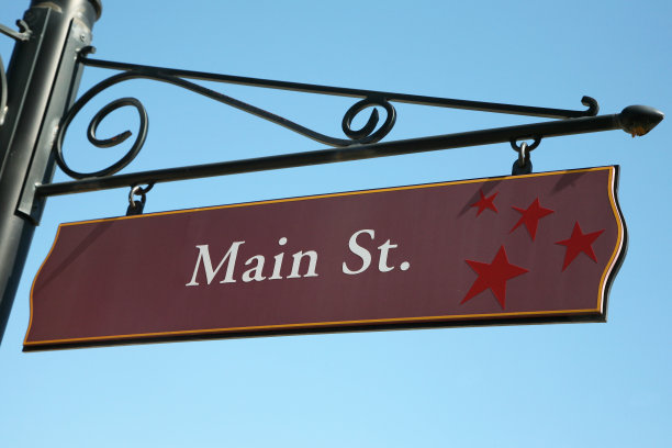 主要街道标志图片下载