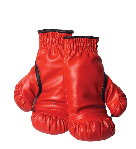 红色的拳击手套图片下载