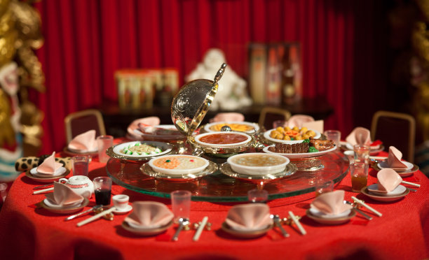 中国小型宴会图片下载