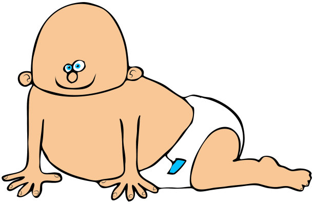 爬行的婴儿图片下载