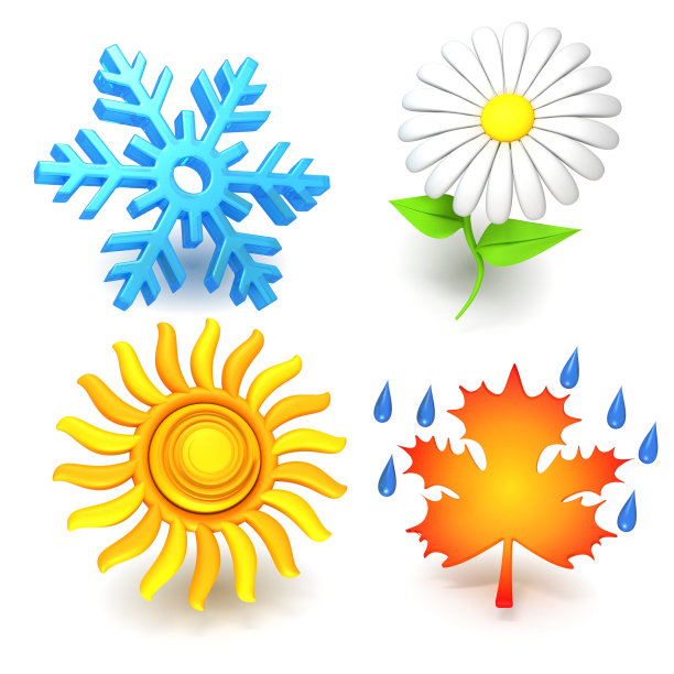 四个季节图片下载