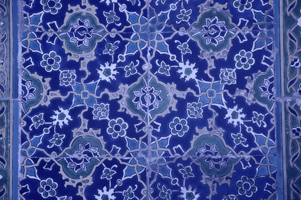 伊斯坦布尔的伊兹尼克瓷砖图片下载