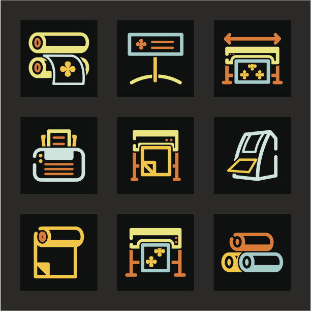 平滑图标系列-广告图片下载